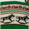 rocking horses on christmas stocking