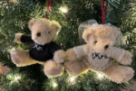 bear ornaments front married couple