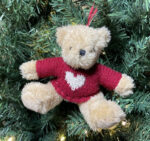 bear ornament front red sweater